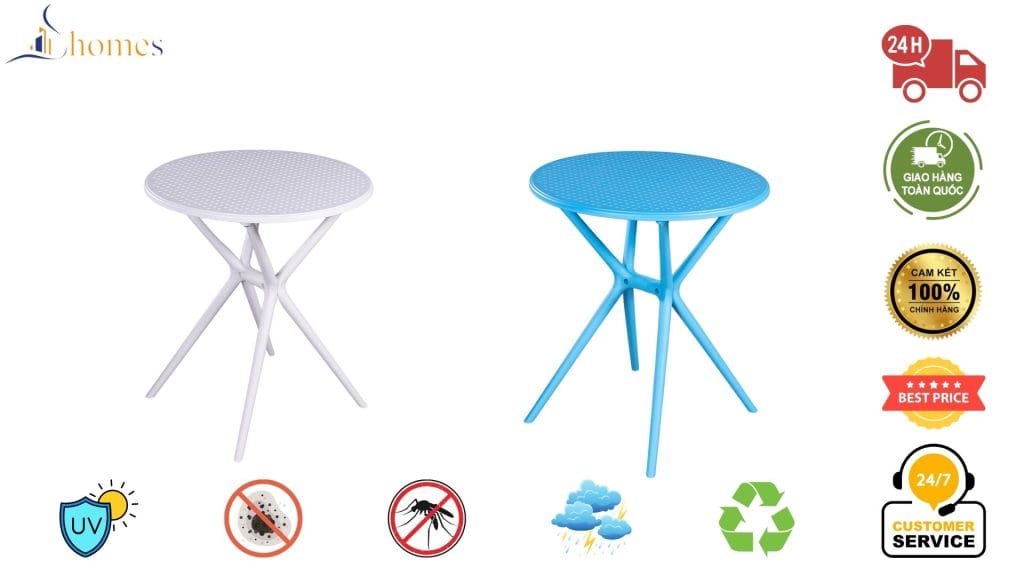 Bàn 3024 được thiết kế với chất liệu bền bỉ, sang trọng 