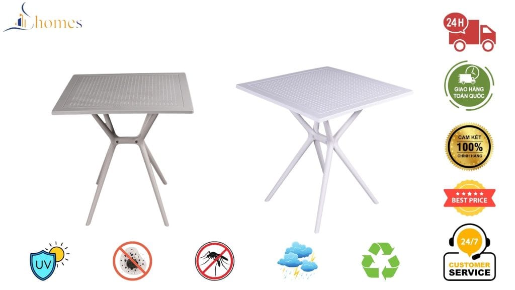 Bàn 3025 với kiểu dáng sang trọng và chất liệu bền bỉ