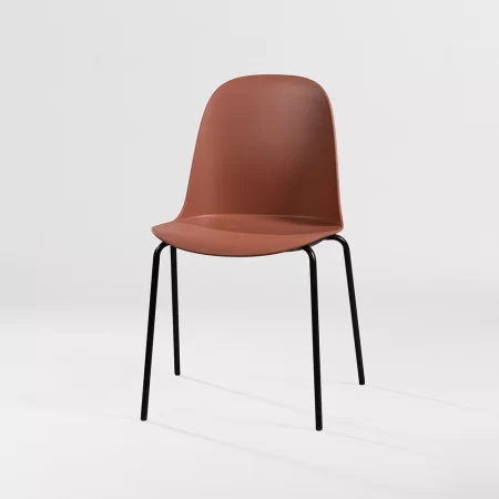 Ghế nhựa tựa lưng chân sắt Gaia 21