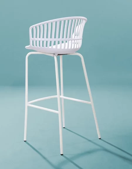 Ghế bar nhựa chân sắt calipso 3031a chair calipso 3031a