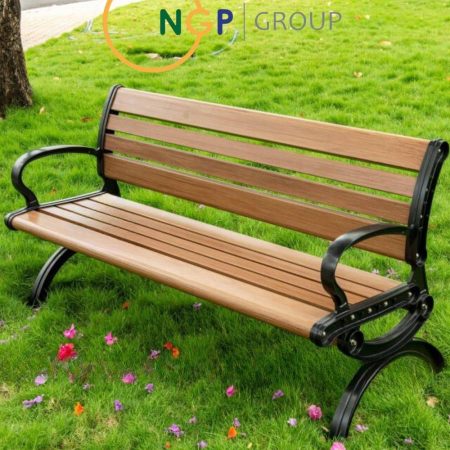 Ghế công viên hợp kim nhôm đúc
