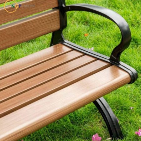 Ghế công viên hợp kim nhôm đúc