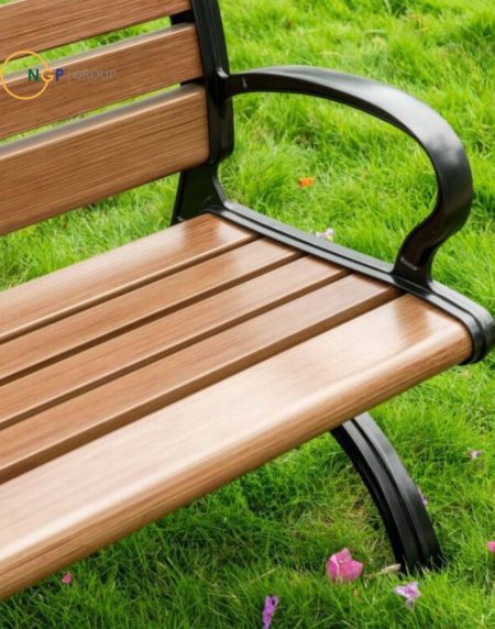 Ghế công viên hợp kim nhôm đúc