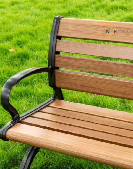 Ghế công viên hợp kim nhôm đúc ngoài trời ghe cong vien hop kim nhom duc 2