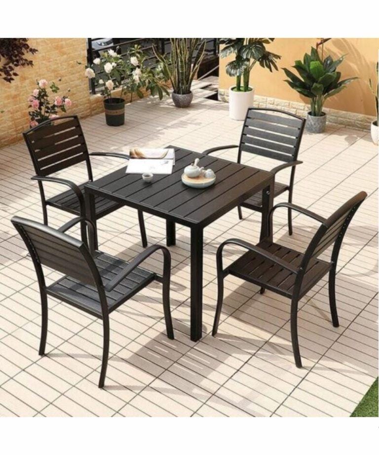 Trang chủ Bàn Ghế Khung Nhôm Nan Composite Cao Cấp bg02