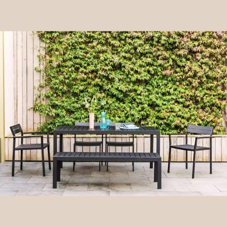 Bộ Bàn Ghế Ăn Nan Nhôm BG16