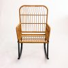 Ghế bập bênh khung nhựa giả mây G146 Ghế bập bênh khung nhựa giả mây G146