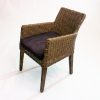 Ghế tựa mây có tay cầm ngoài trời giá rẻ HTL057 Ghế tựa mây có tay cầm ngoài trời