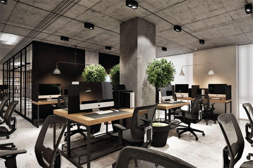 Thiết kế văn phòng hiện đại - xu hướng mới 2024