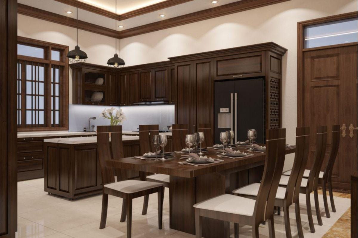 Thiết kế nội thất gỗ đẹp