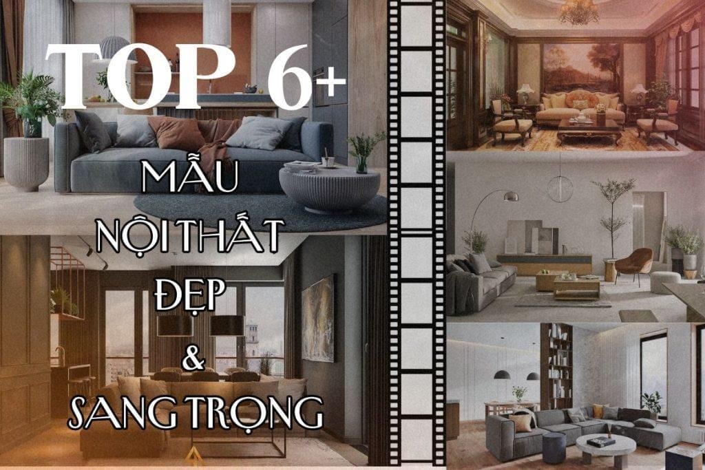 Mẫu nội thất phòng khách đẹp và sang trọng