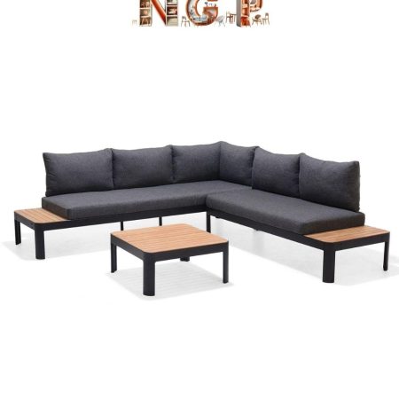 Alternative view of Sofa góc chữ L ngoài trời bg15