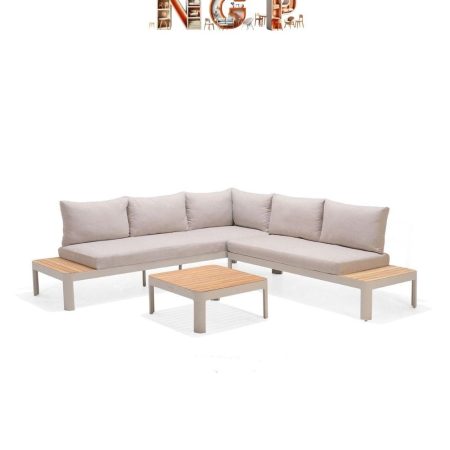 Sofa góc chữ L ngoài trời bg15
