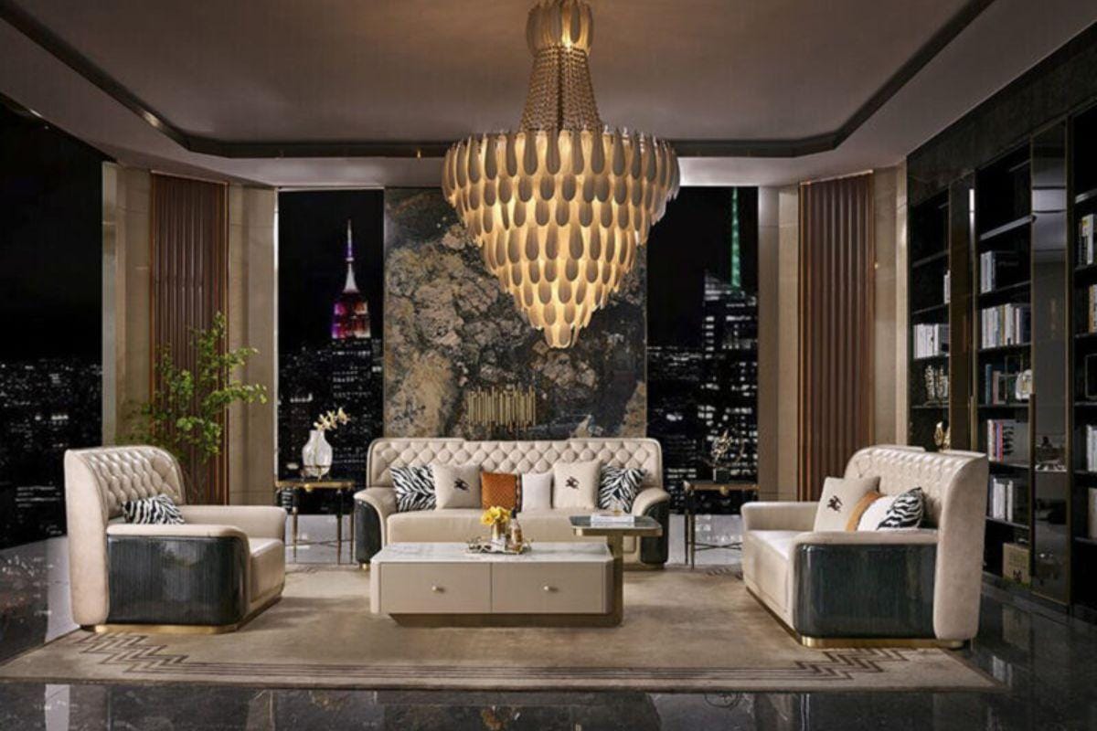7 Mẫu bàn ghế phòng khách nhỏ gọn giúp tối ưu không gian sống Bàn ghế sofa phong cách vintage