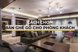 BÀN GHẾ GỖ PHÒNG KHÁCH