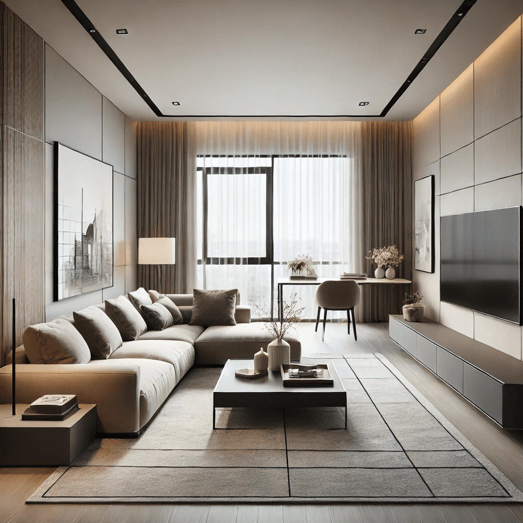 Bố trí nội thất hình chữ L