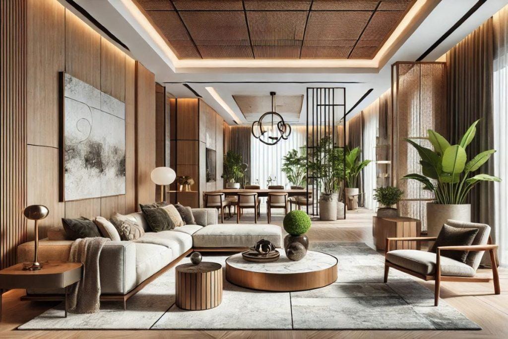 Những mẫu thiết kế nội thất phòng khách độc đáo và sang trọng Thiết kế nội thất phòng khách