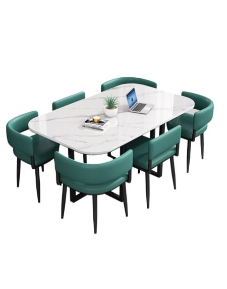 Bàn Ăn Đá Cẩm Thạch 6 Ghế Hiện Đại Cho Nhà Hàng Bàn Ăn Đá Cẩm Thạch 6 Ghế Hiện Đại Cho Nhà Hàng