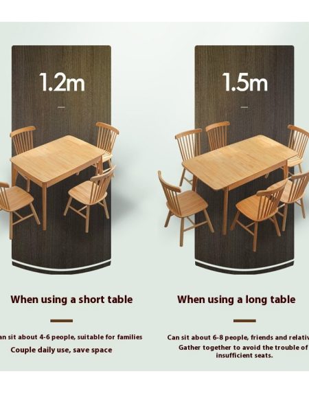 Bàn Ăn Gỗ Tre Hiện Đại Gấp Gọn Cho Nhà Nhỏ Bàn Ăn Gỗ Tre Hiện Đại Gấp Gọn Cho Nhà Nhỏ