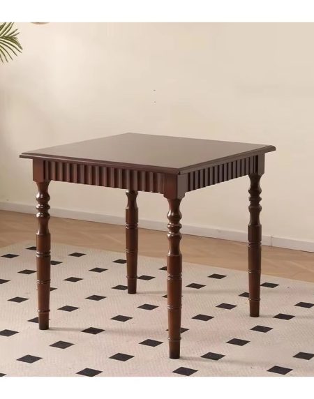 Bàn Ăn Gỗ Tre Hiện Đại Hình Chữ Nhật