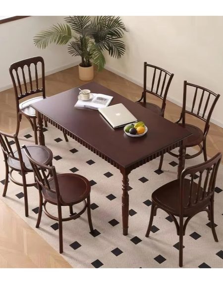 Bàn Ăn Gỗ Tre Hiện Đại Hình Chữ Nhật Bàn Ăn Gỗ Tre Hiện Đại Hình Chữ Nhật
