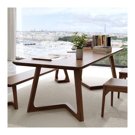 Bàn Ăn Gỗ Tự Nhiên Cổ Điển Chất Lượng Cao
