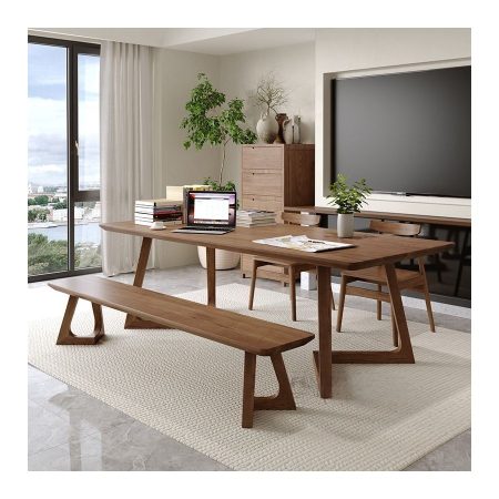 Bàn Ăn Gỗ Tự Nhiên Cổ Điển Chất Lượng Cao