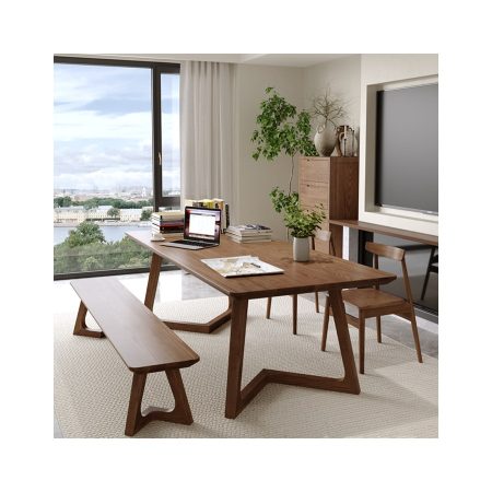 Bàn Ăn Gỗ Tự Nhiên Cổ Điển Chất Lượng Cao