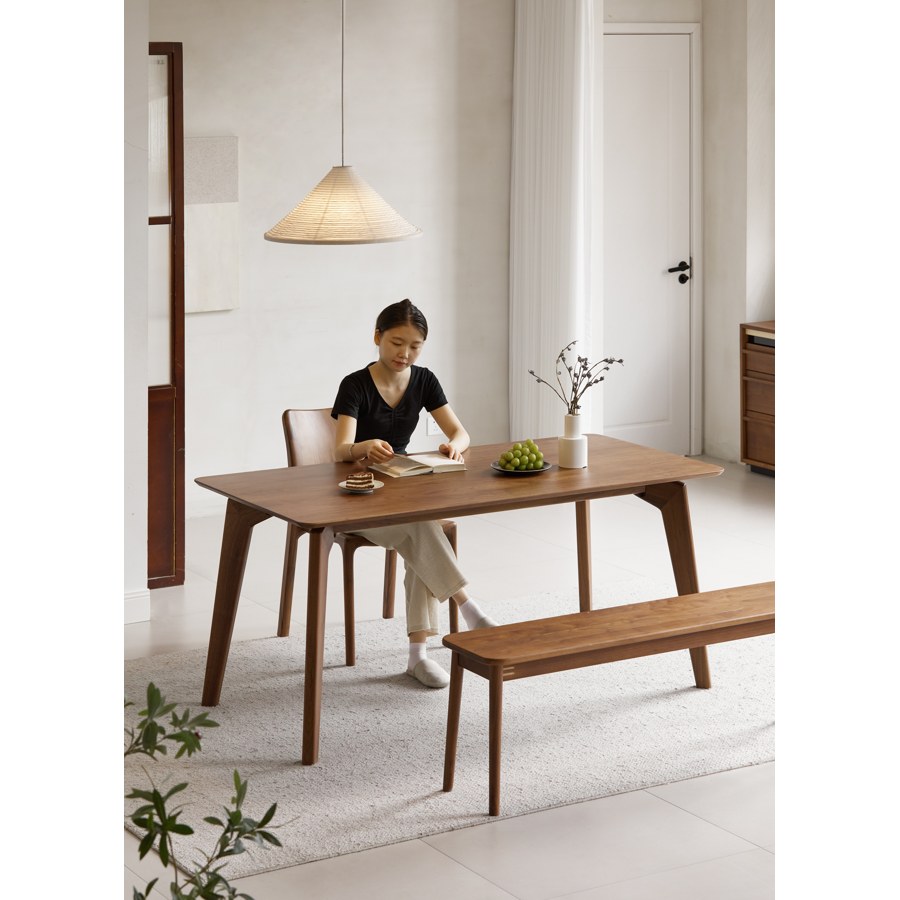 Bàn Ăn Gỗ Tự Nhiên Hiện Đại Cho 6 Người Bàn Ăn Gỗ Tự Nhiên Hiện Đại Cho 6 Người