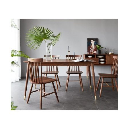 Bàn Ăn Gỗ Tự Nhiên Hiện Đại Dài Sang Trọng