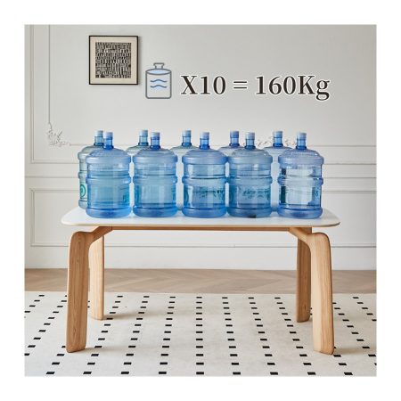 Bàn Ăn Gỗ Tự Nhiên Hình Chữ Nhật Chân Voi Hiện Đại