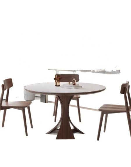 Bàn Ăn Gỗ Tự Nhiên Phong Cách Hiện Đại Chất Lượng Cao