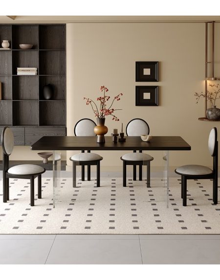 Bàn Ăn Gỗ Tự Nhiên Phong Cách Retro Đặc Biệt Bàn Ăn Gỗ Tự Nhiên Phong Cách Retro Đặc Biệt