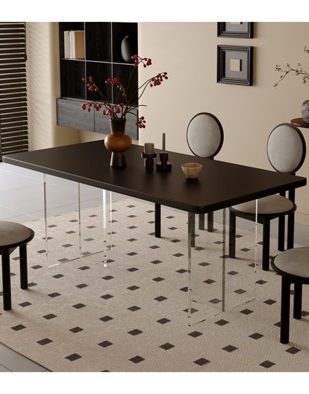 Bàn Ăn Gỗ Tự Nhiên Phong Cách Retro Đặc Biệt Bàn Ăn Gỗ Tự Nhiên Phong Cách Retro Đặc Biệt