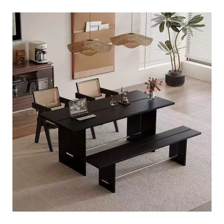 Bàn Ăn Gỗ Tự Nhiên Phong Cách Tối Giản Sang Trọng
