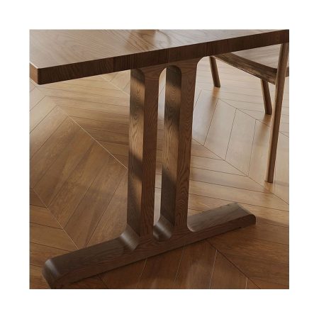 Bàn Ăn Gỗ Tự Nhiên Tối Giản Sang Trọng