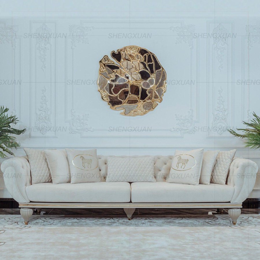 Bàn Ăn Hiện Đại Bằng Đá Marble và 8 Ghế Kim Loại Sang Trọng Bàn Ăn Hiện Đại Bằng Đá Marble và 8 Ghế Kim Loại Sang Trọng