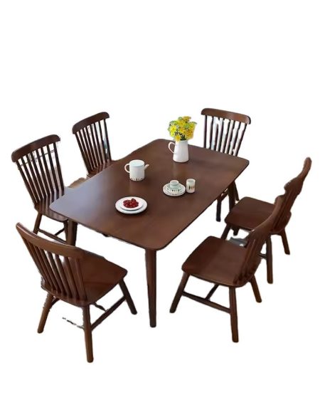 Bàn Ăn Hiện Đại Gỗ Tự Nhiên 6-8 Người Đẹp