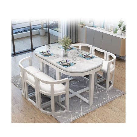 Bàn Ăn Hiện Đại Gỗ Tự Nhiên 6 Ghế Bàn Ghế Ăn Bàn Ăn Hiện Đại Gỗ Tự Nhiên 6 Ghế Bàn Ghế Ăn