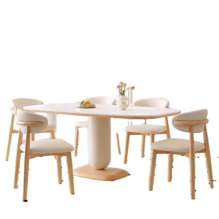 Bàn Ăn Hình Chữ Nhật Hiện Đại Gỗ Tre Cho Căn Hộ Nhỏ Bàn Ăn Hình Chữ Nhật Hiện Đại Gỗ Tre Cho Căn Hộ Nhỏ