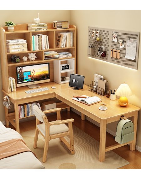 Bàn Học L Hình Cho Trẻ Em Bằng Gỗ Hiện Đại Bàn Học L Hình Cho Trẻ Em Bằng Gỗ Hiện Đại