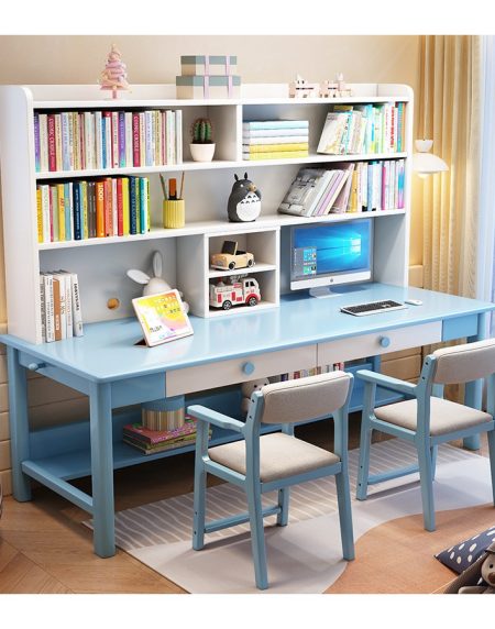 Bàn Học Trẻ Em Gỗ Hiện Đại Bền Bỉ Có Kệ Sách Bàn Học Trẻ Em Gỗ Hiện Đại Bền Bỉ Có Kệ Sách