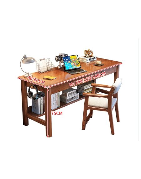 Bàn Học Trẻ Em Gỗ Tự Nhiên Hiện Đại Có Ngăn Để Đồ