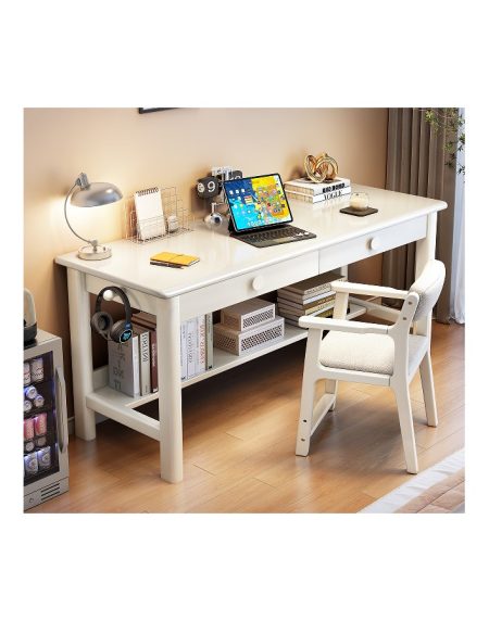 Bàn Học Trẻ Em Gỗ Tự Nhiên Hiện Đại Có Ngăn Để Đồ