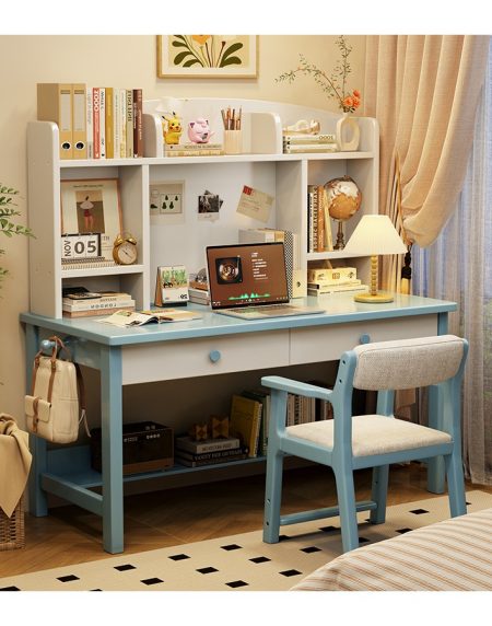 Bàn Học Trẻ Em Gỗ Tự Nhiên Kiểu Dáng Hiện Đại Bền Bỉ