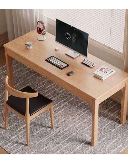 Bàn Học Trẻ Em Gỗ Tự Nhiên Thiết Kế Đơn Giản Bền Bỉ