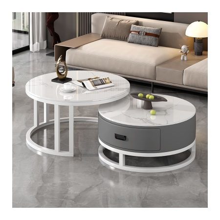 Bàn Trà Đá Cao Cấp Hiện Đại Cho Phòng Khách Nhỏ