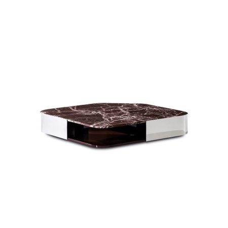 Bàn Trà Đá Marble Hình Irregular Hiện Đại