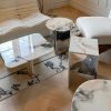 Bàn Trà Đá Marble Hình Irregular Sang Trọng Bàn Trà Đá Marble Hình Irregular Sang Trọng
