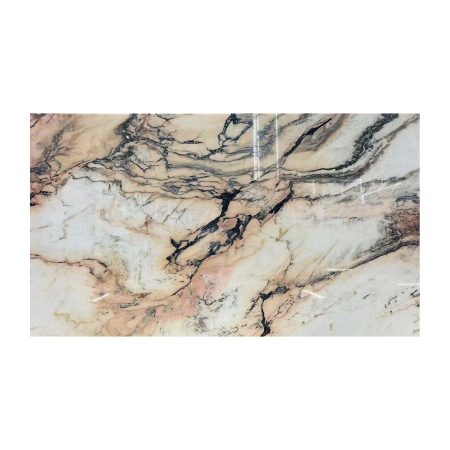 Bàn Trà Đá Marble Hình Irregular Sang Trọng